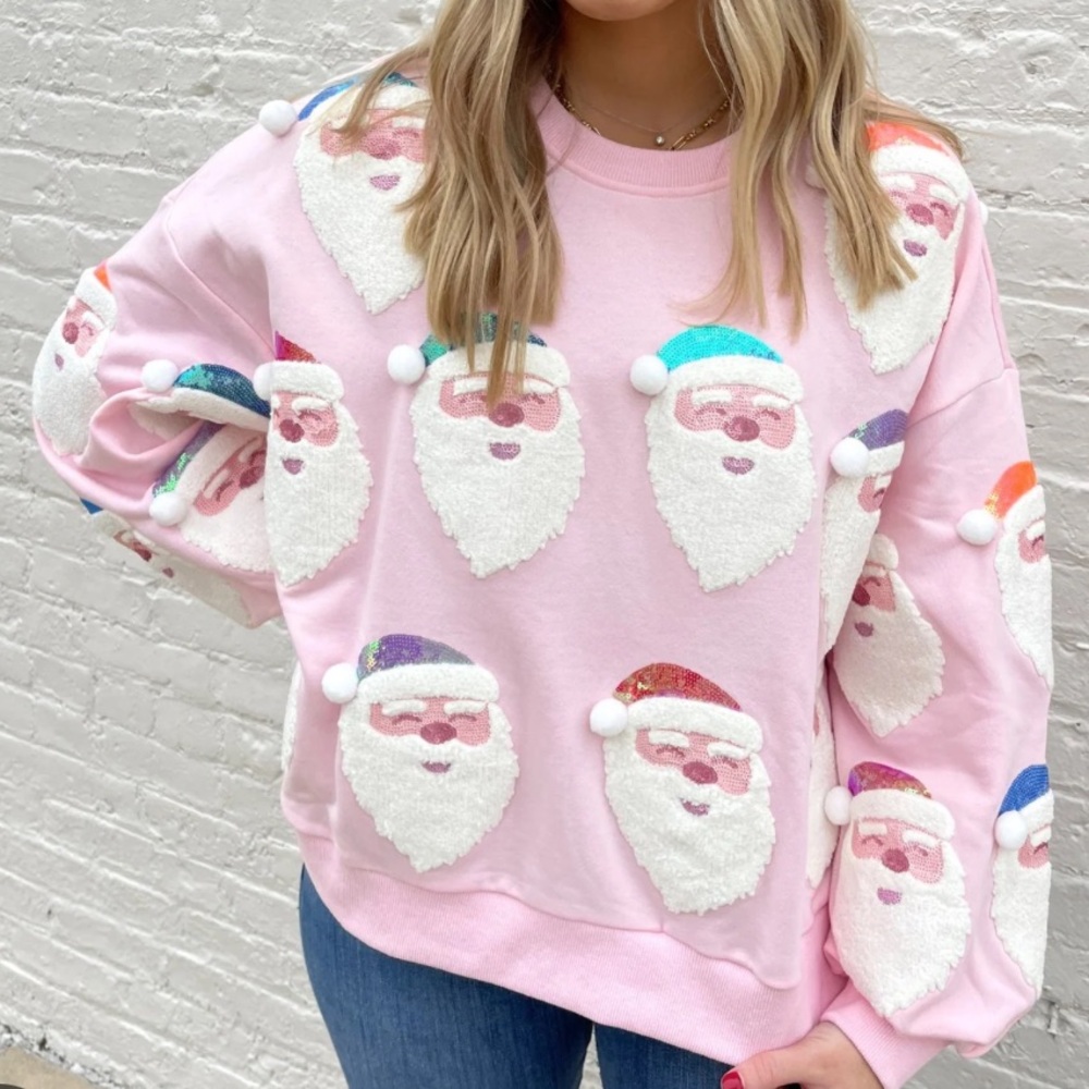 ISO Queen of Sparkles Santa sweatshirt XL